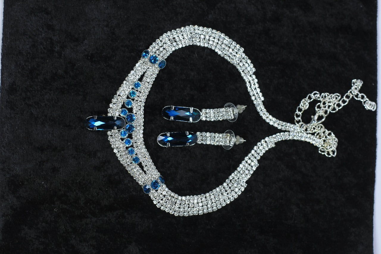 Imported blue stones jewellery