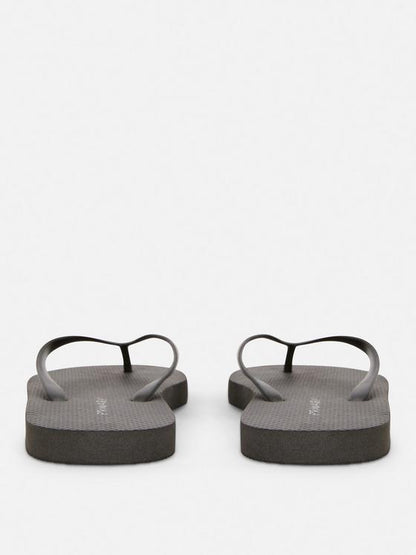 Primark Classic Black Flip-Flops