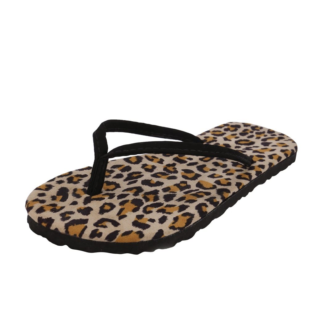 Primark Cheetah Print Flip-Flops - Bazla Closet