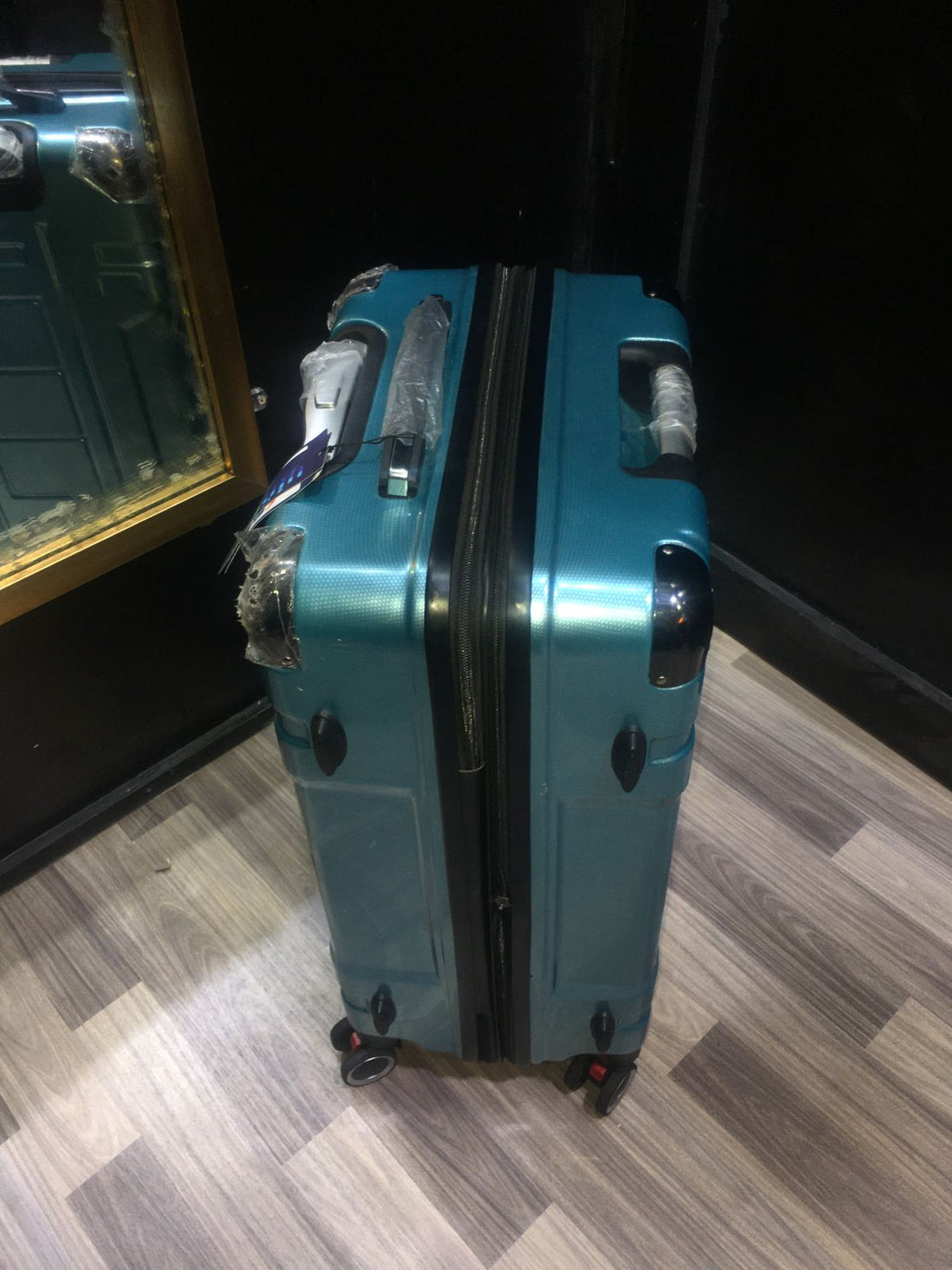 imported hard shell trolley bag