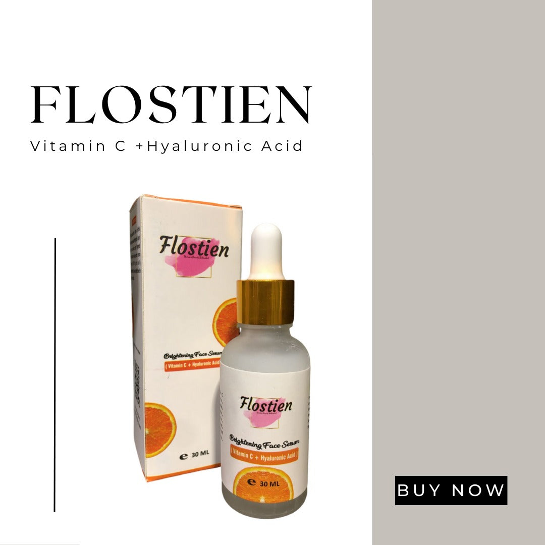 Flostien Vitamin C + Hyaluronic Acid Serum