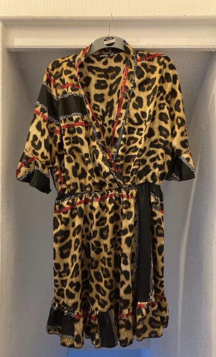 stylish leopard print dress