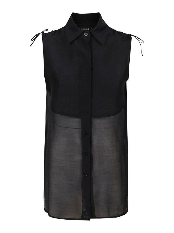 sleek and modern black shirt