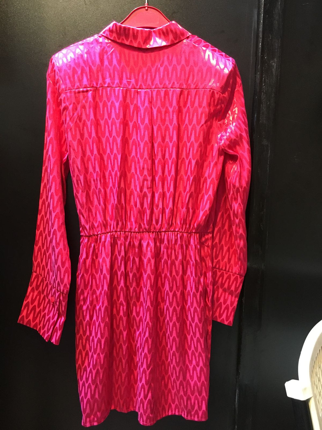 River island pink pocket dress