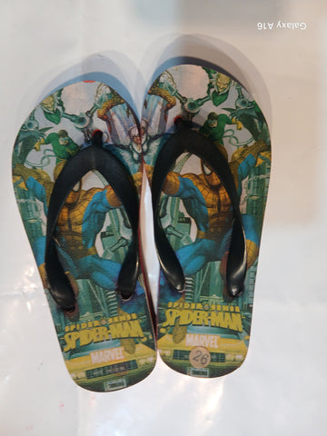 Lollipop black silver slippers (malaysia imported)