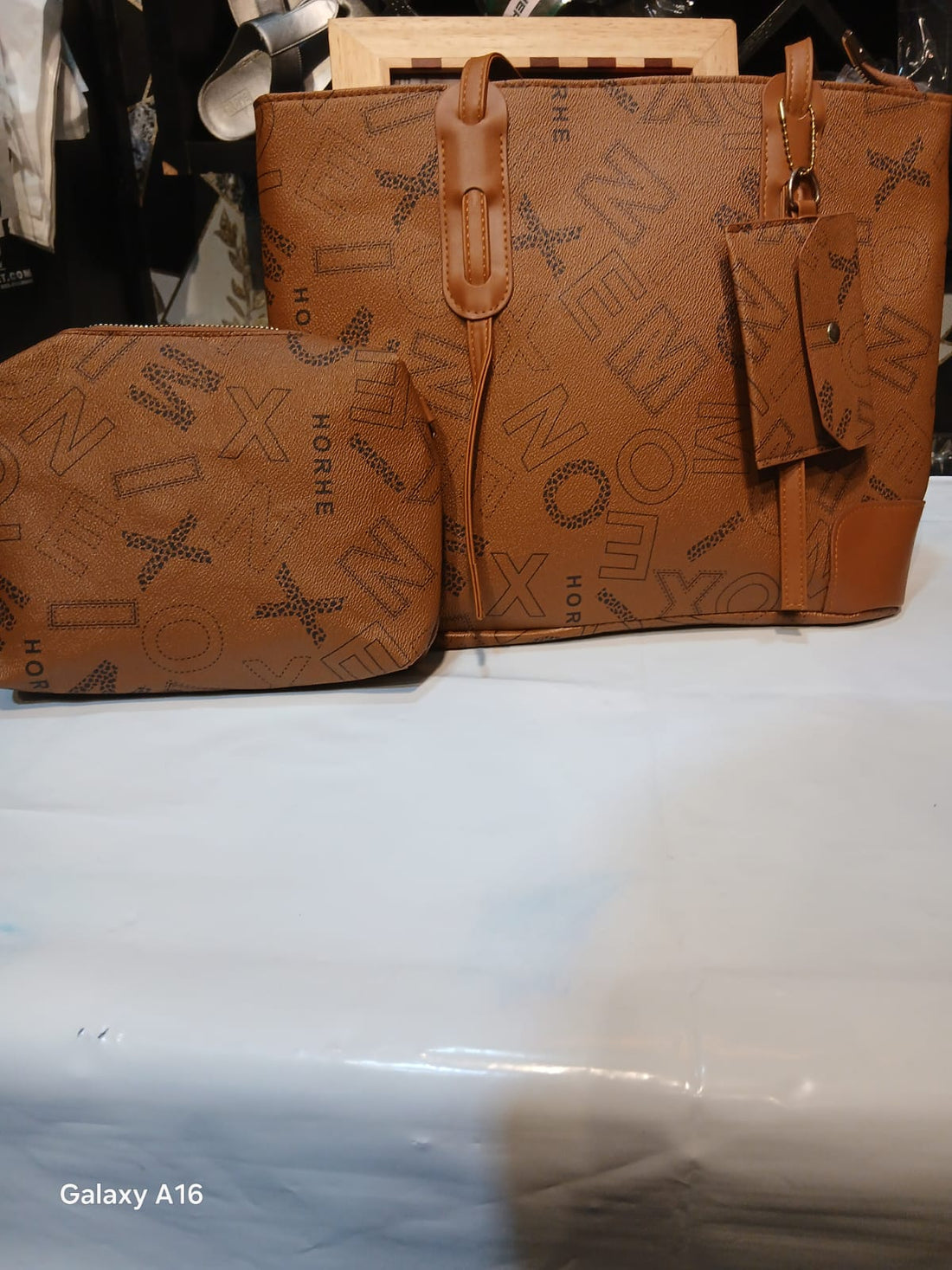 brand new hand bag & shoulder bag pair (UAE imported)