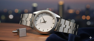 Stainless Steel Dress Watch