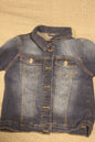 Classic Denim Jacket with Stitch Detail - Imported