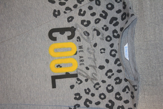 Trendy Gray Kids' Shirt with "We Are Cool" Design