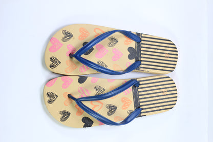 wooden syle imported flipflop