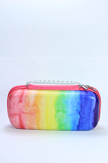 Vibrant Rainbow Carry Case – Stylish and Functional