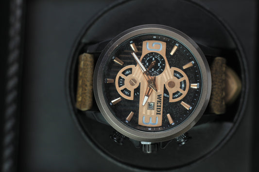 Men's Dual-Tone Chronograph Watch