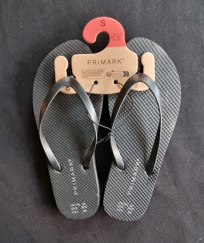 Primark Classic Black Flip-Flops