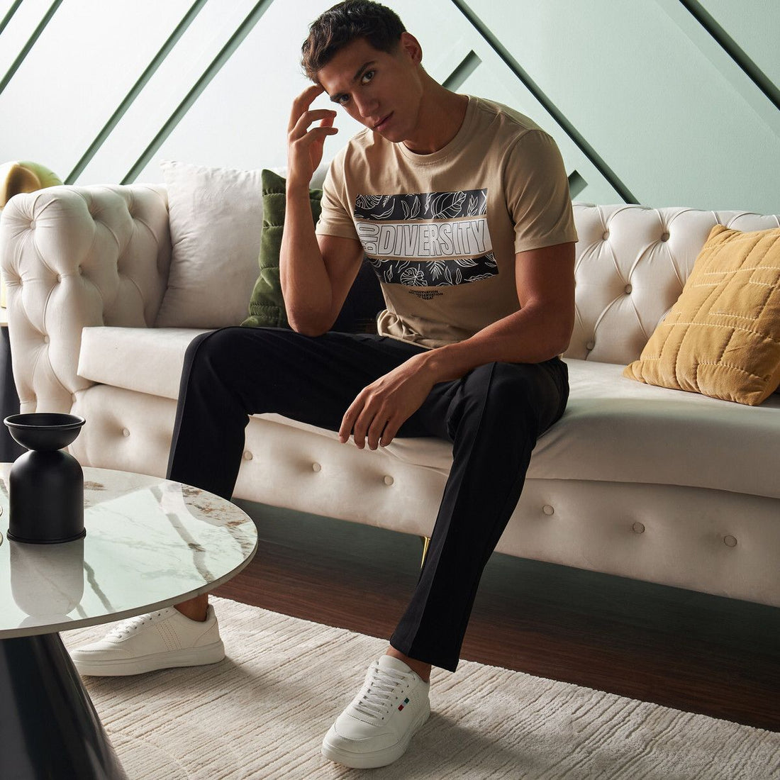 Diversite New Men's T Shirt