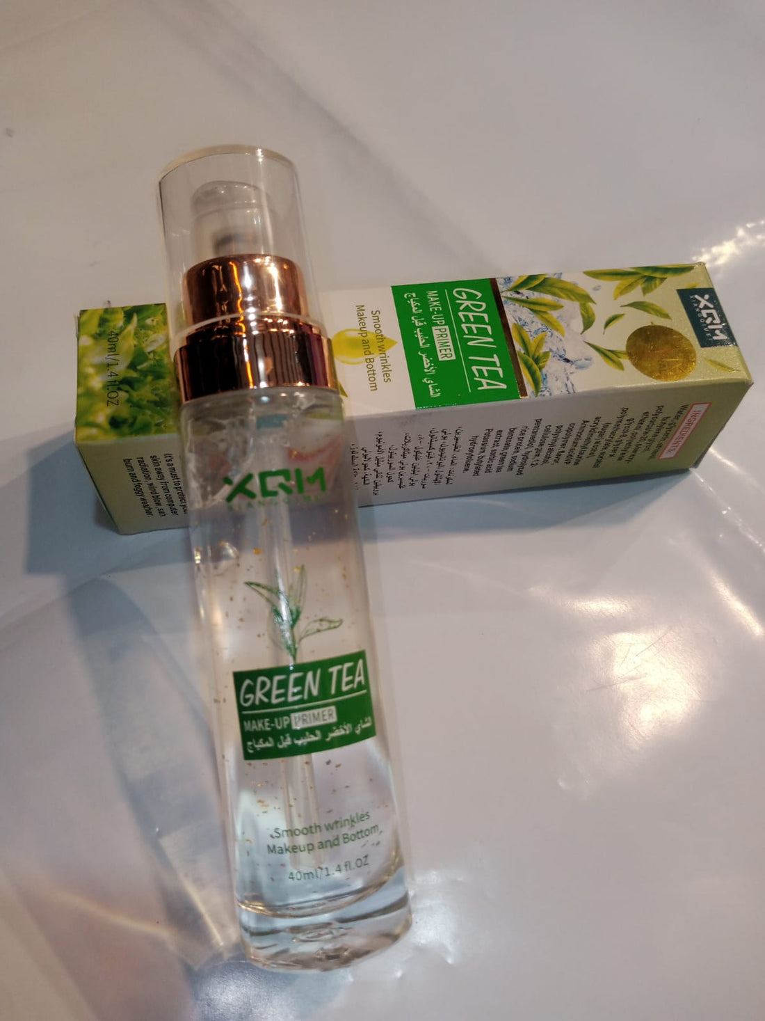 XQX Green Tea Make-Up Primer – Refreshing & Natural Glow