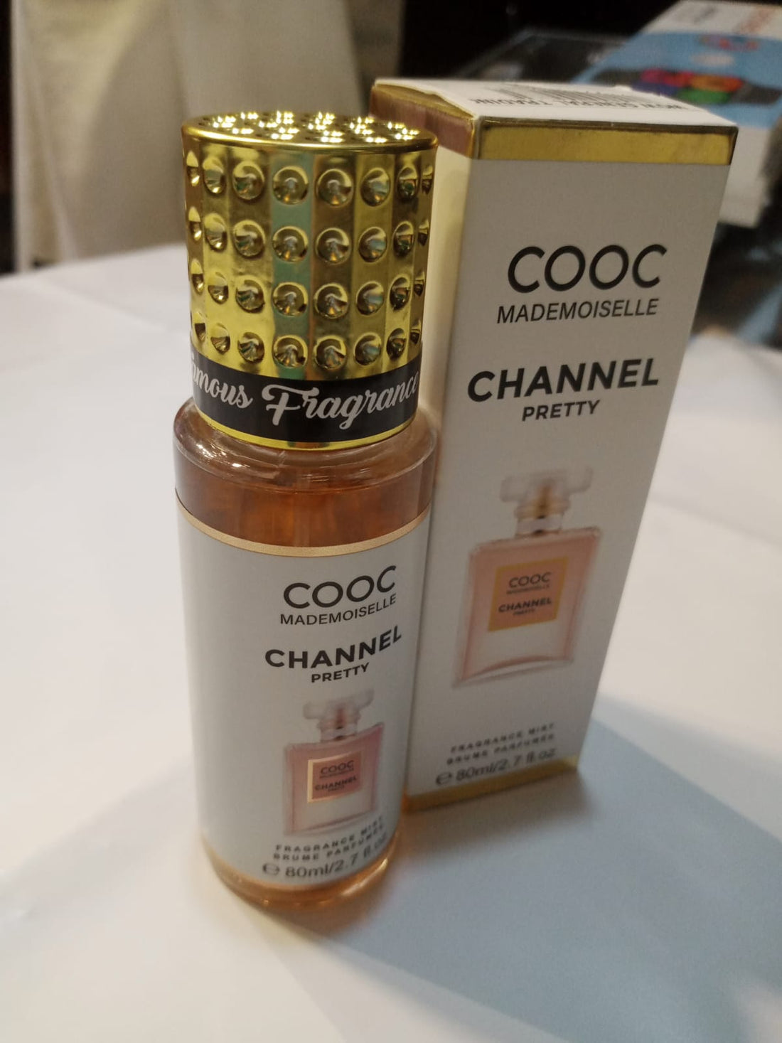 COOC Mademoiselle Channel Pretty Fragrance Mist – Elegant & Refreshing Scent