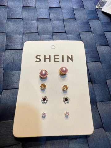 SHEIN Imported Elegant Earrings - 8 Different Designs