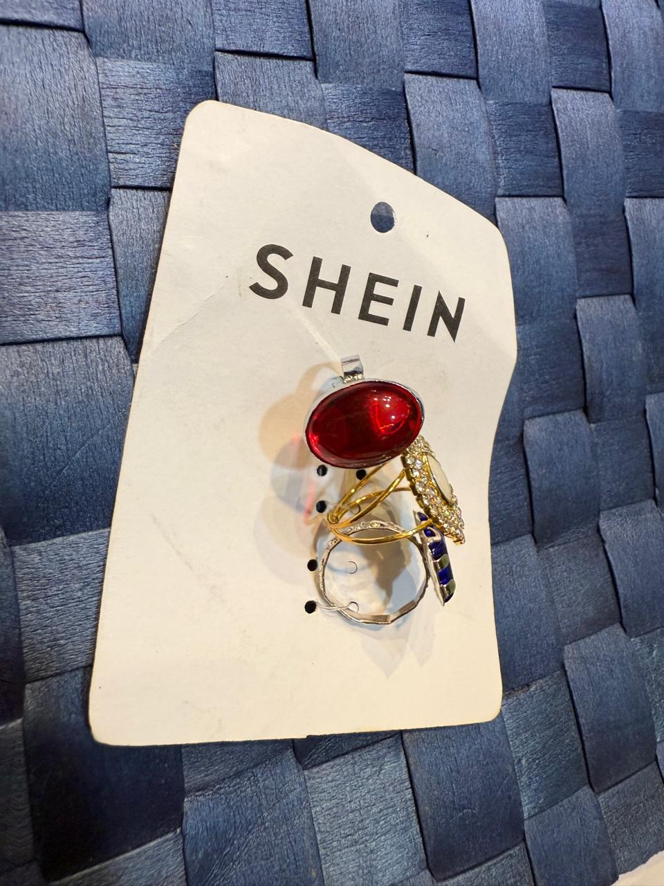 SHEIN Imported Stylish Ring Set - Multi-Design Rings