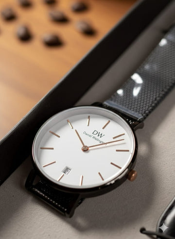 DW Daniel Wellington Classic White Dial with Rose-Gold Accents