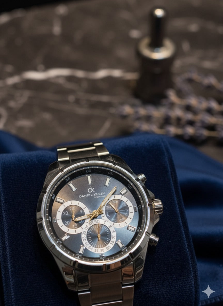 Daniel Klein Exclusive Chronograph Watch (Two-Tone style)