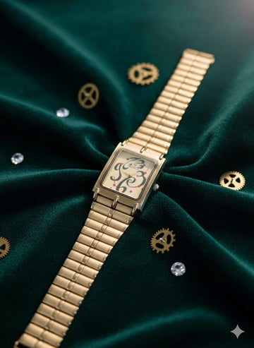 mema watch Wear the Art of Time. (Highlights the unique dial)