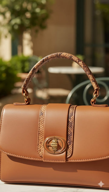 Attainable luxury is here with our specially imported UAE handbag line.