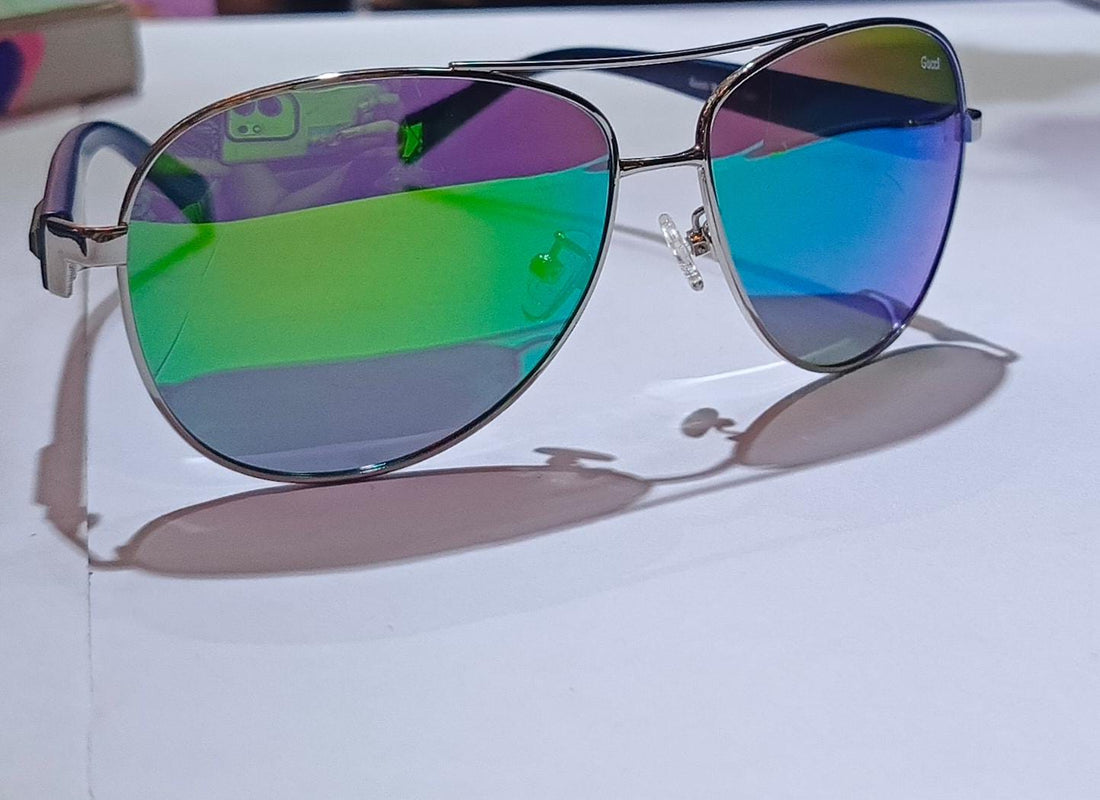 Gucci Aviator Rainbow Mirrored Sunglasses